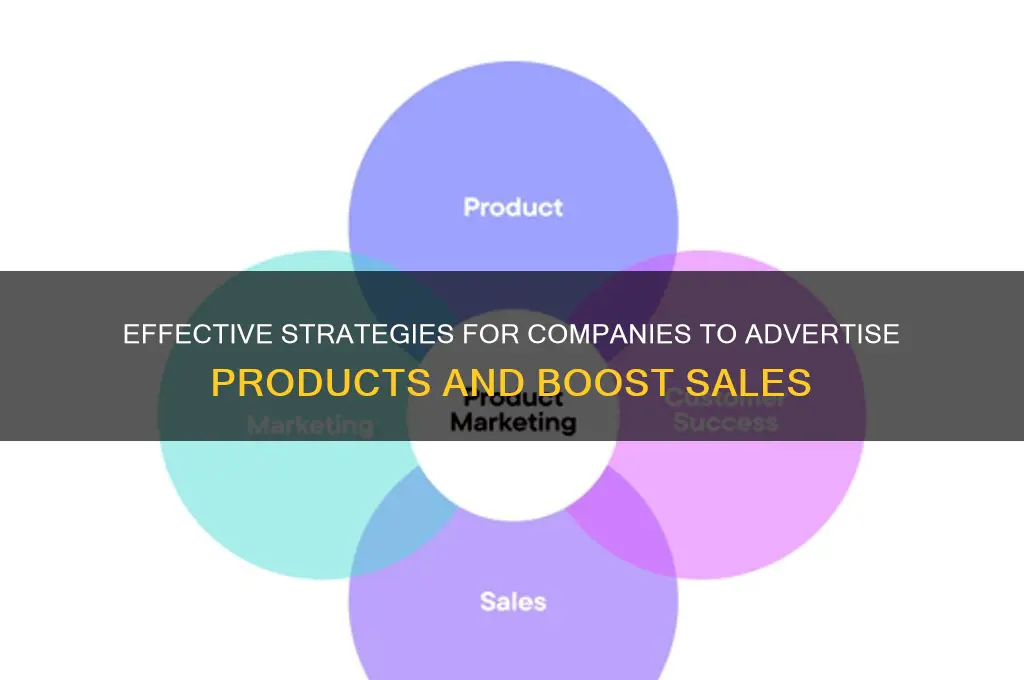 how can companies advertise their products
