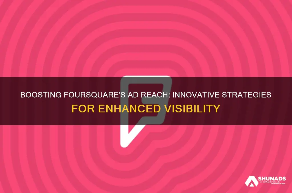 how can foresquare do more advertisement