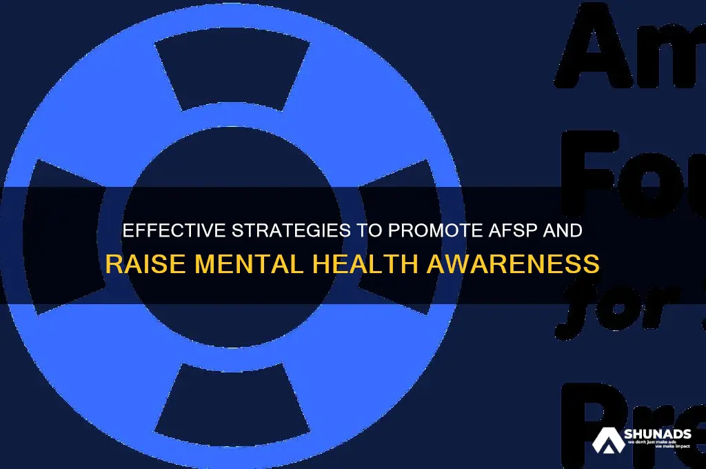 how can i advertise afsp