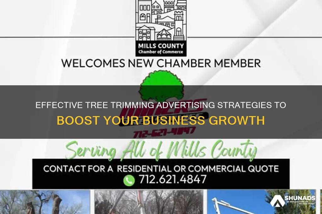 how can i advertise for tree trimming