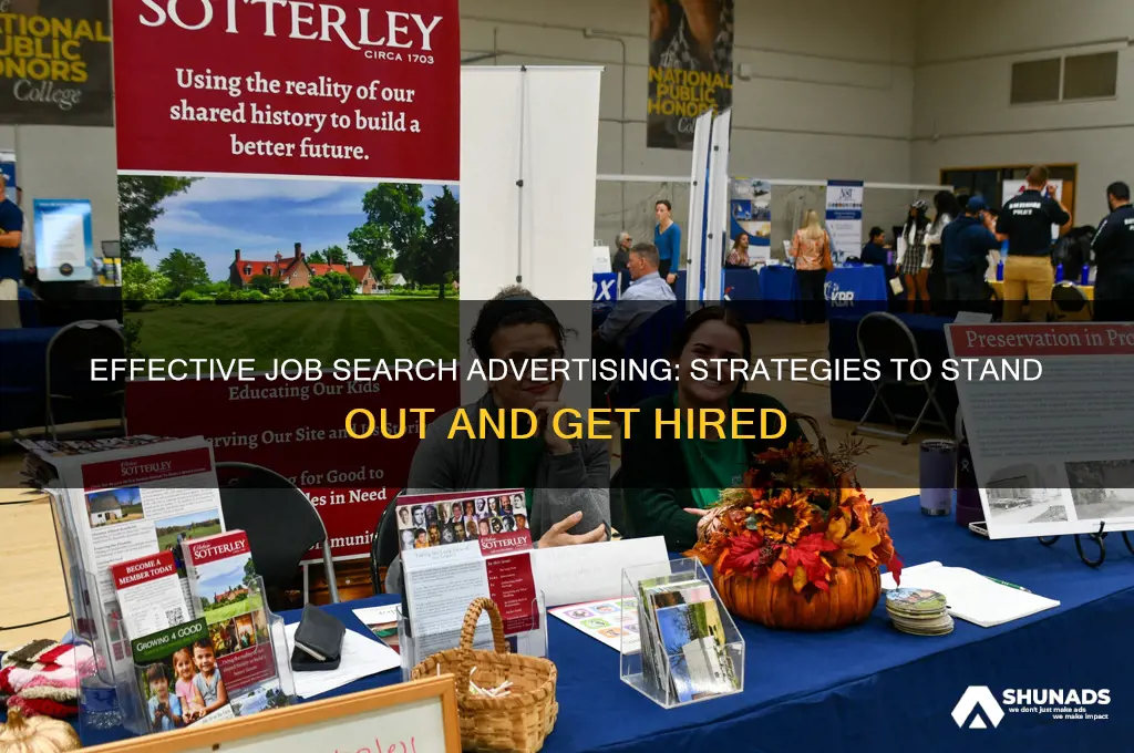 how can i advertise for wanting a job