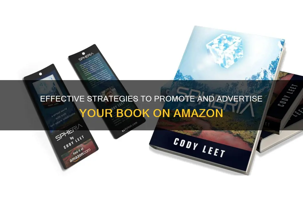 how can i advertise my book on amazon