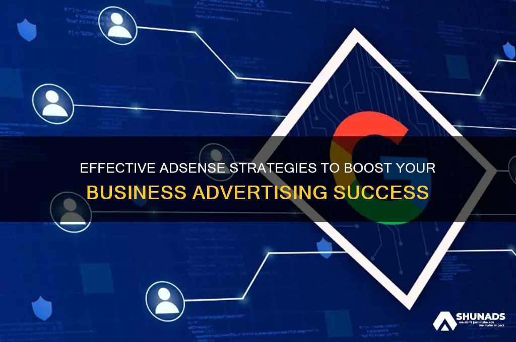 how can i advertise my business by adsense