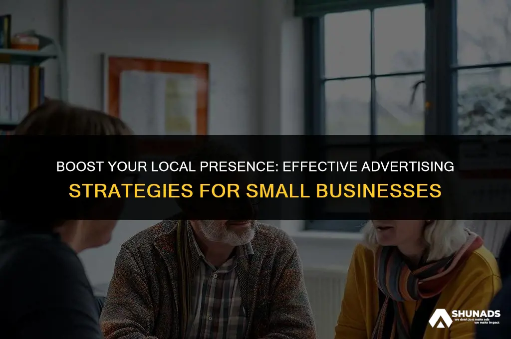 how can i advertise my business locally
