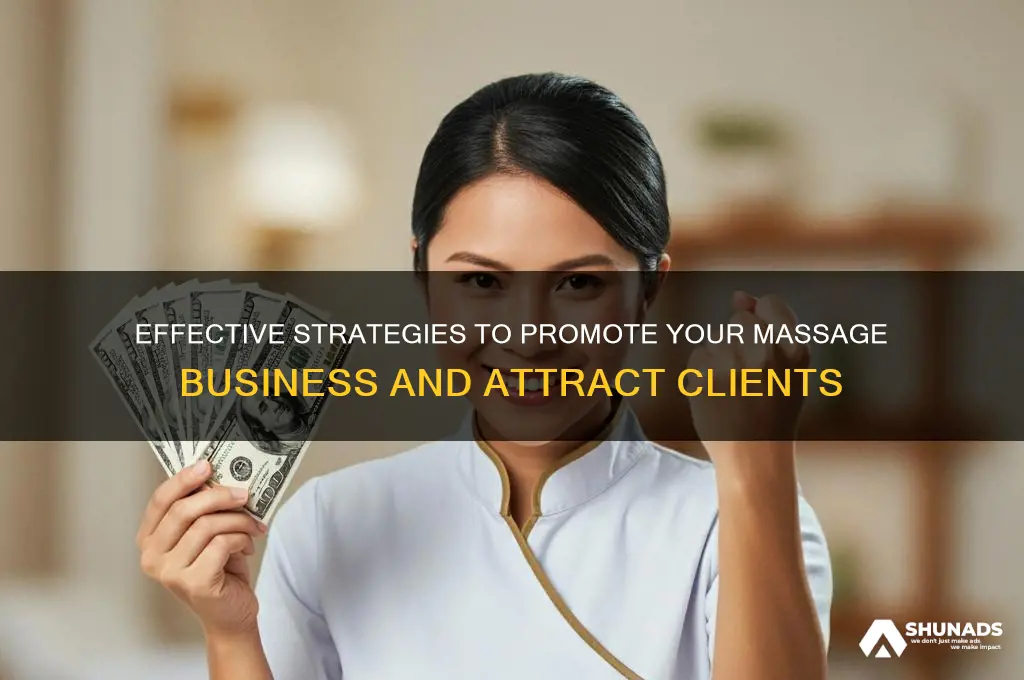 how can i advertise my massage business