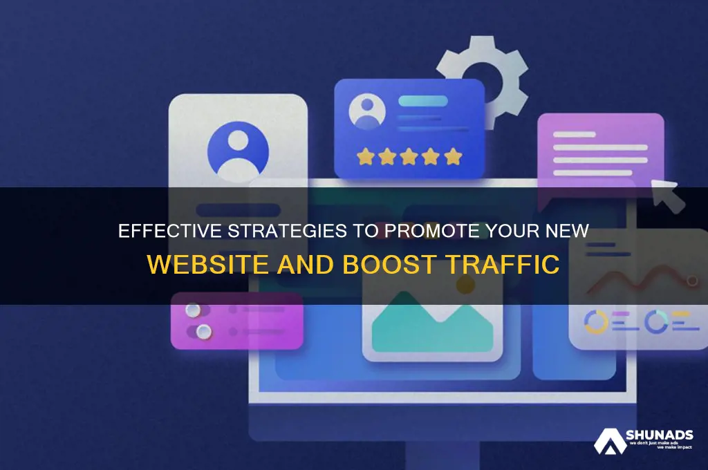 how can i advertise my new website