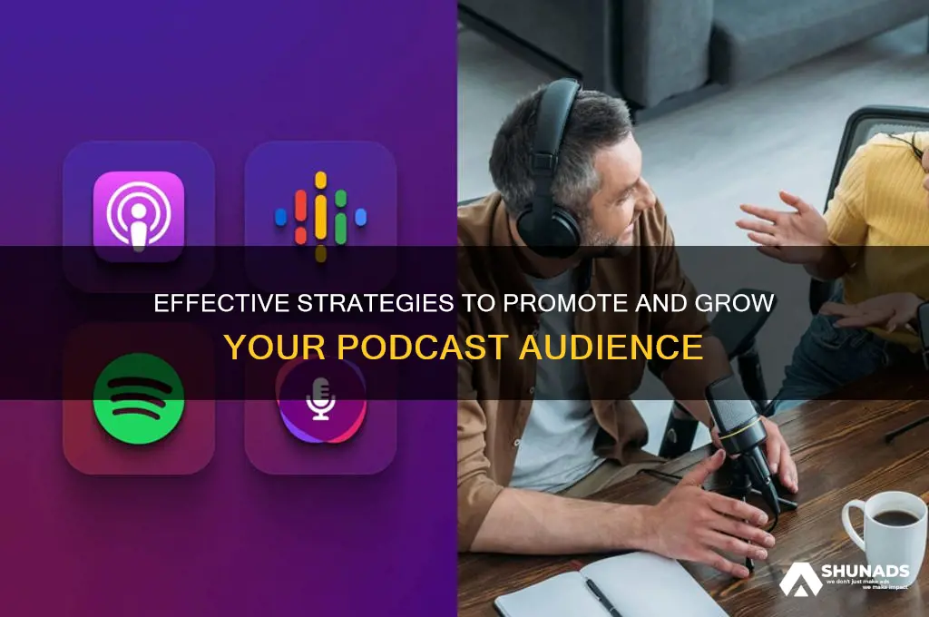 how can i advertise my podcast