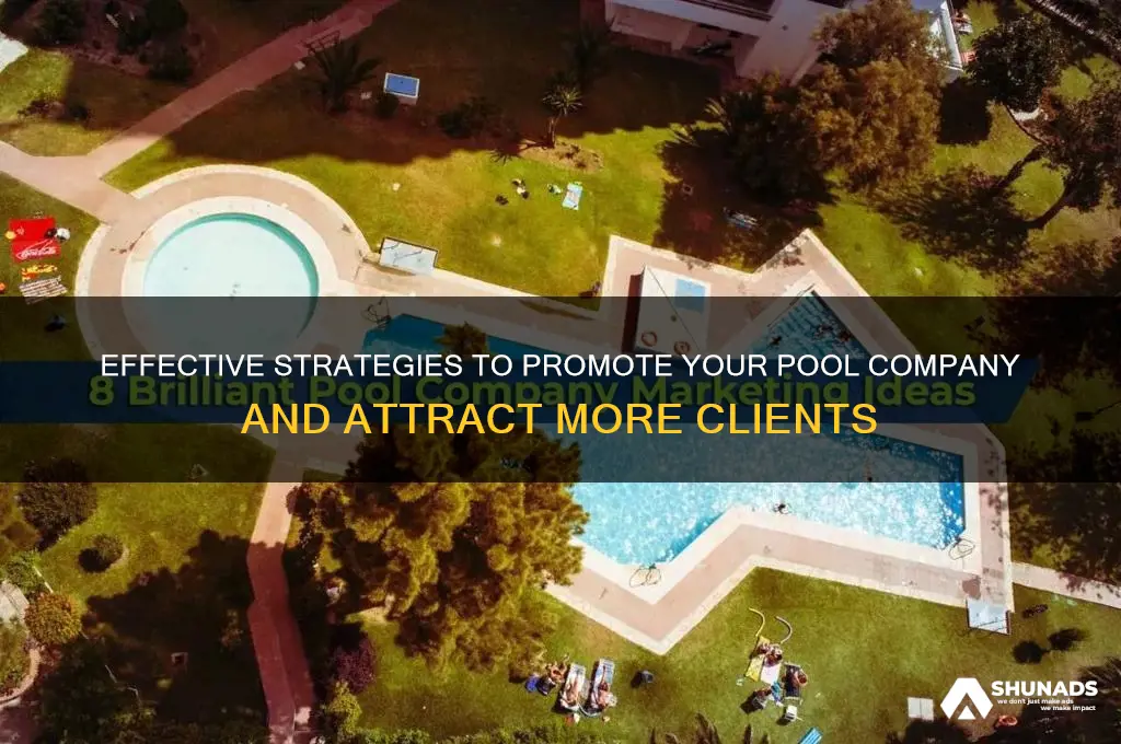 how can i advertise my pool company