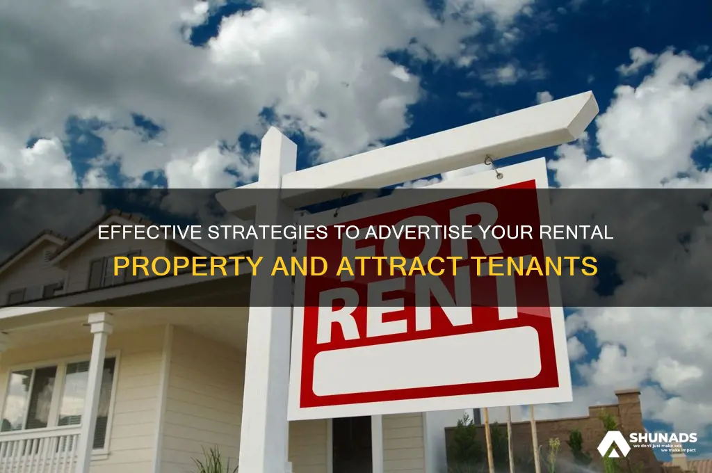 how can i advertise my rental property