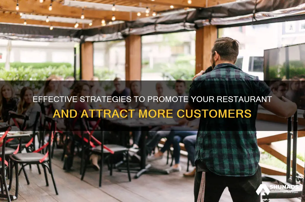 how can i advertise my restaurant