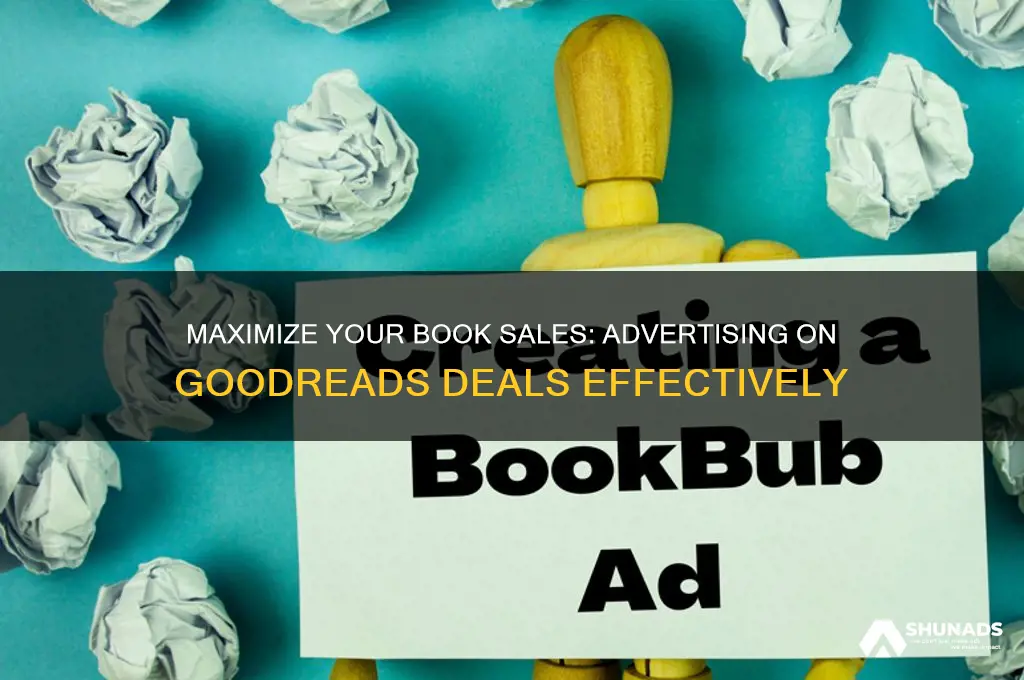 how can i advertise on goodreads deals