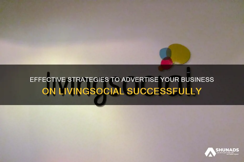 how can i advertise on livingsocial