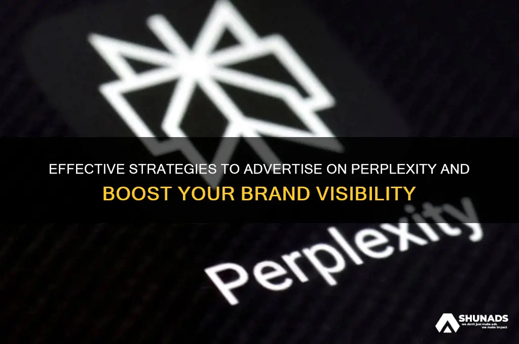 how can i advertise on perplexity