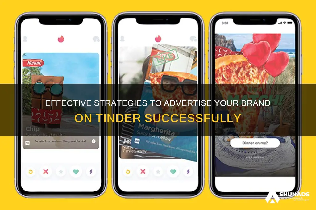 how can i advertise on tinder