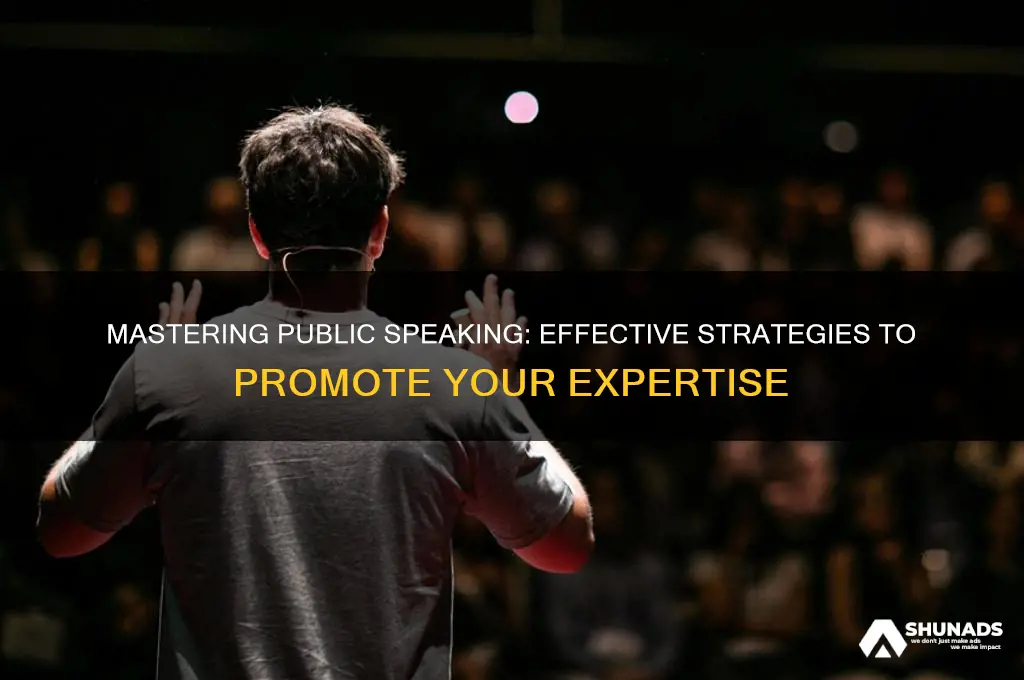 how can i advertise public speaking