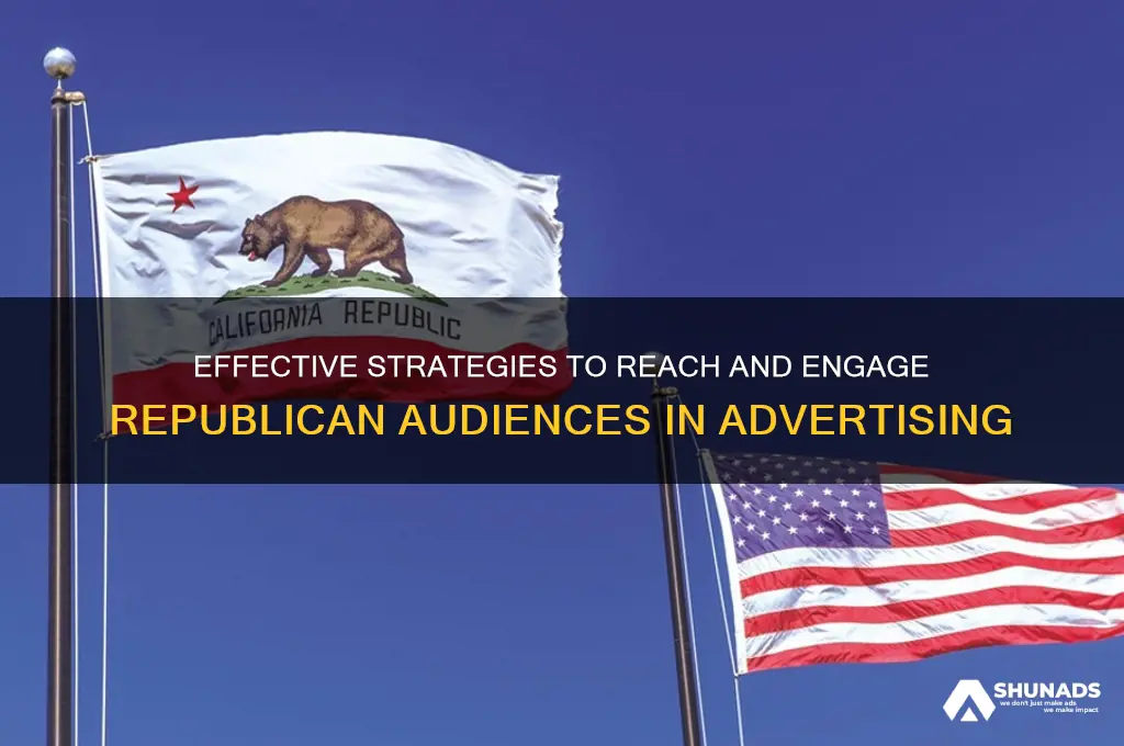 how can i advertise to republicans