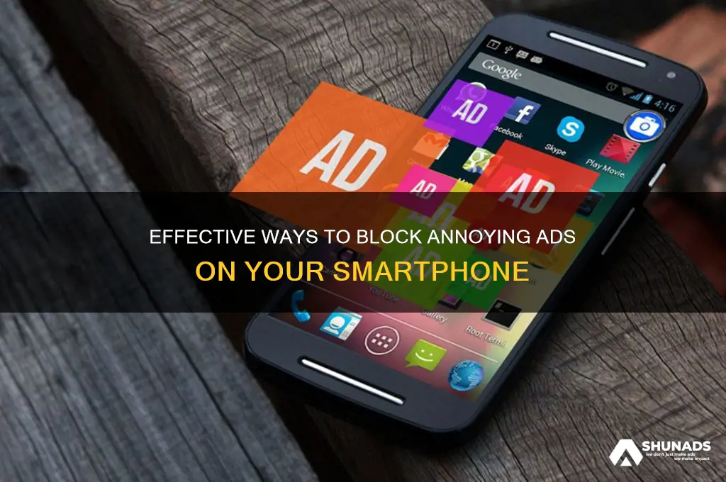 how can i block advertisements from my phone