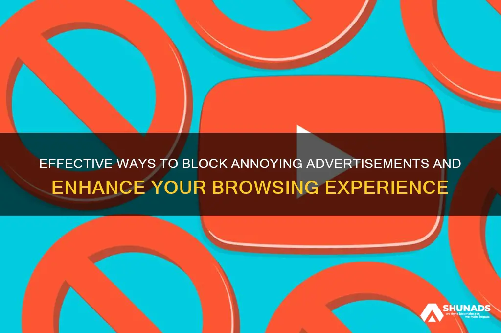 how can i block advertisements