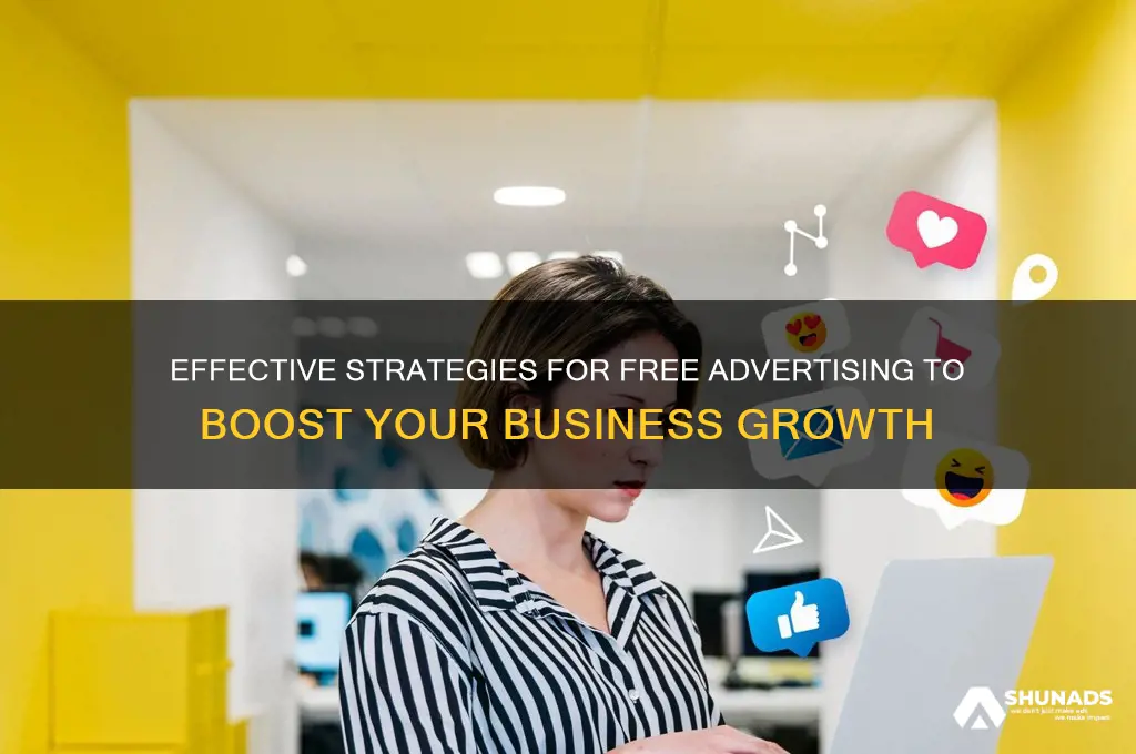 how can i do free advertising