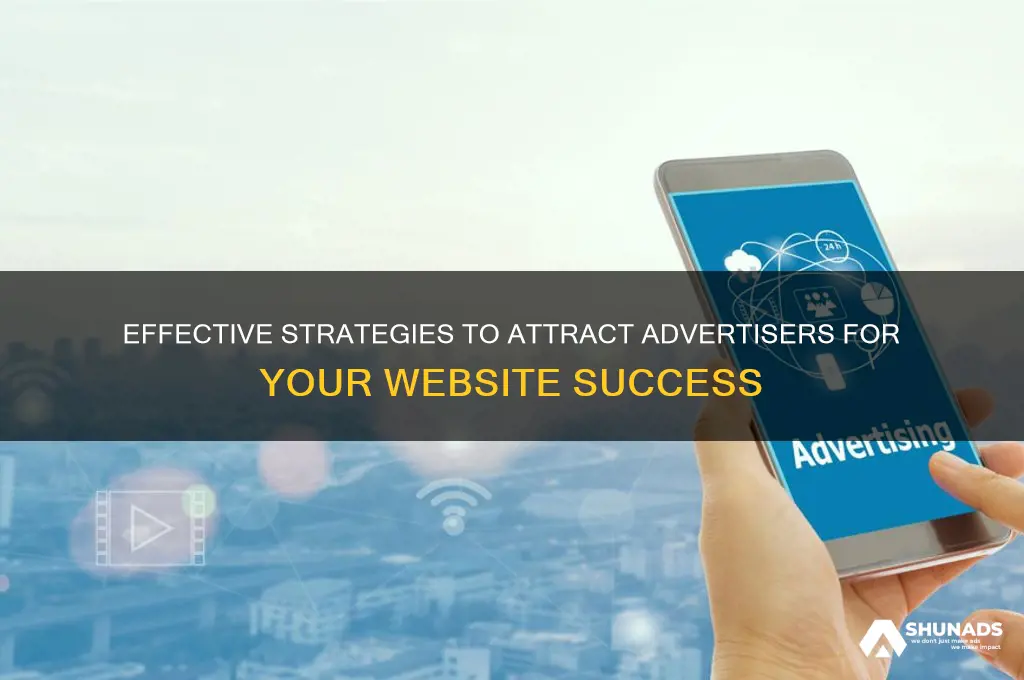 how can i find advertisers for my website