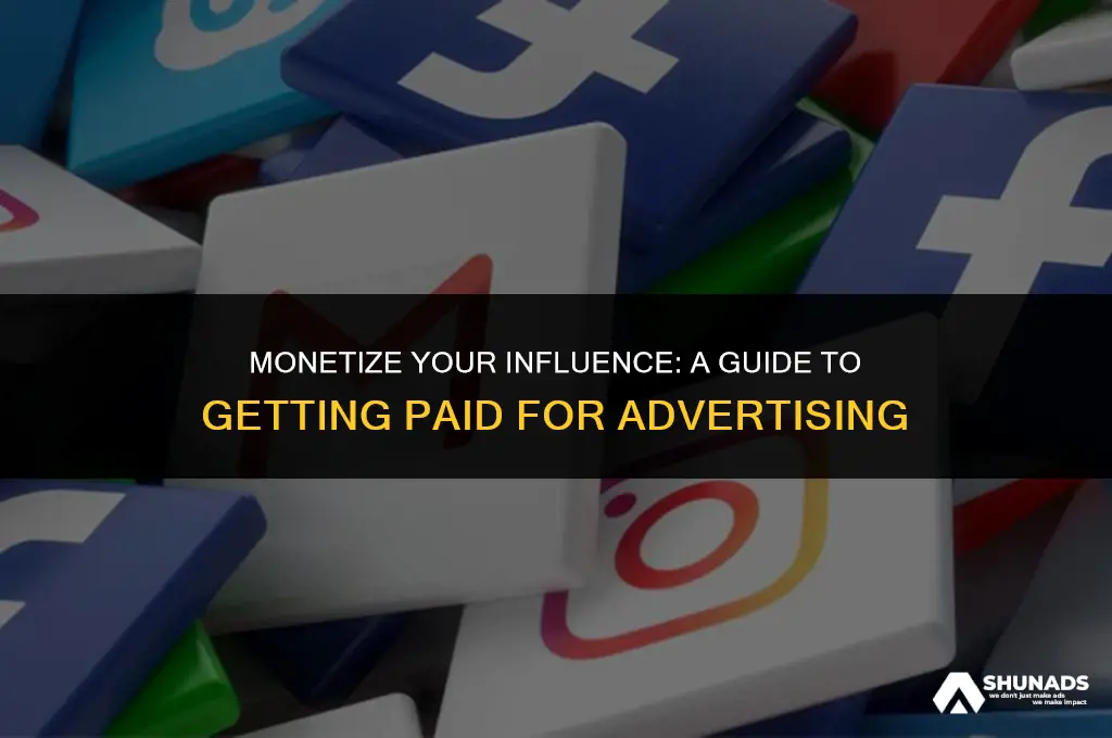 how can i get paid for advertising