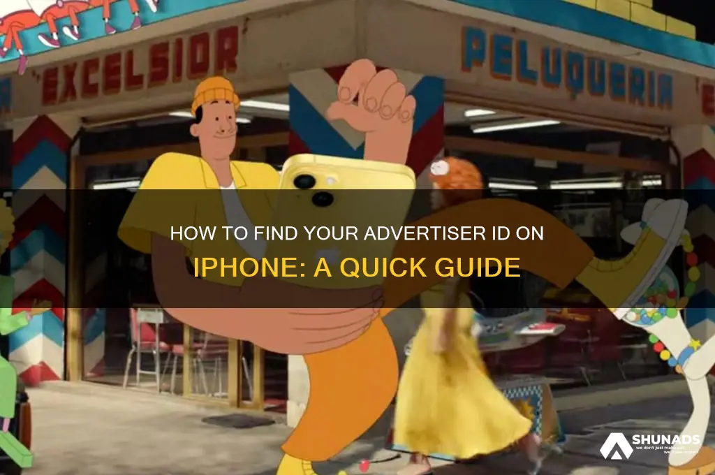 how can i get the advertiser id on my iphone