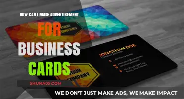 Effective Business Card Advertisement Strategies to Boost Your Brand Visibility