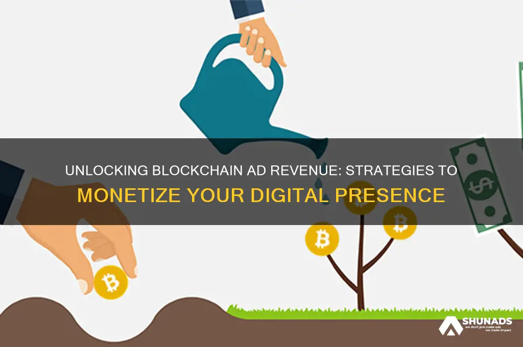 how can i make money on blockchain advertisement