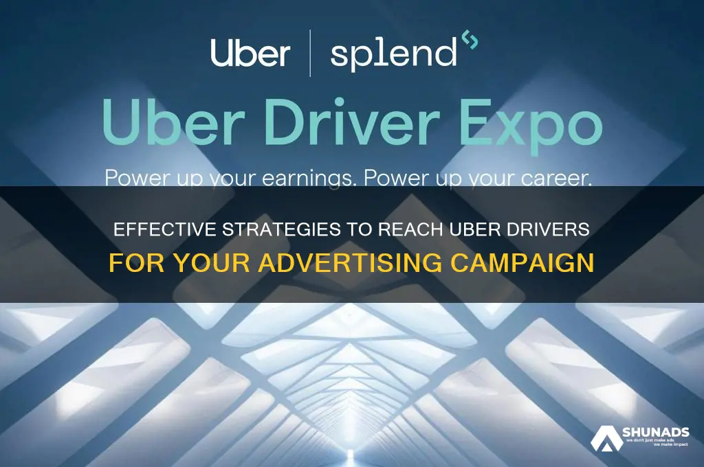 how can i reach uber drivers for advertising