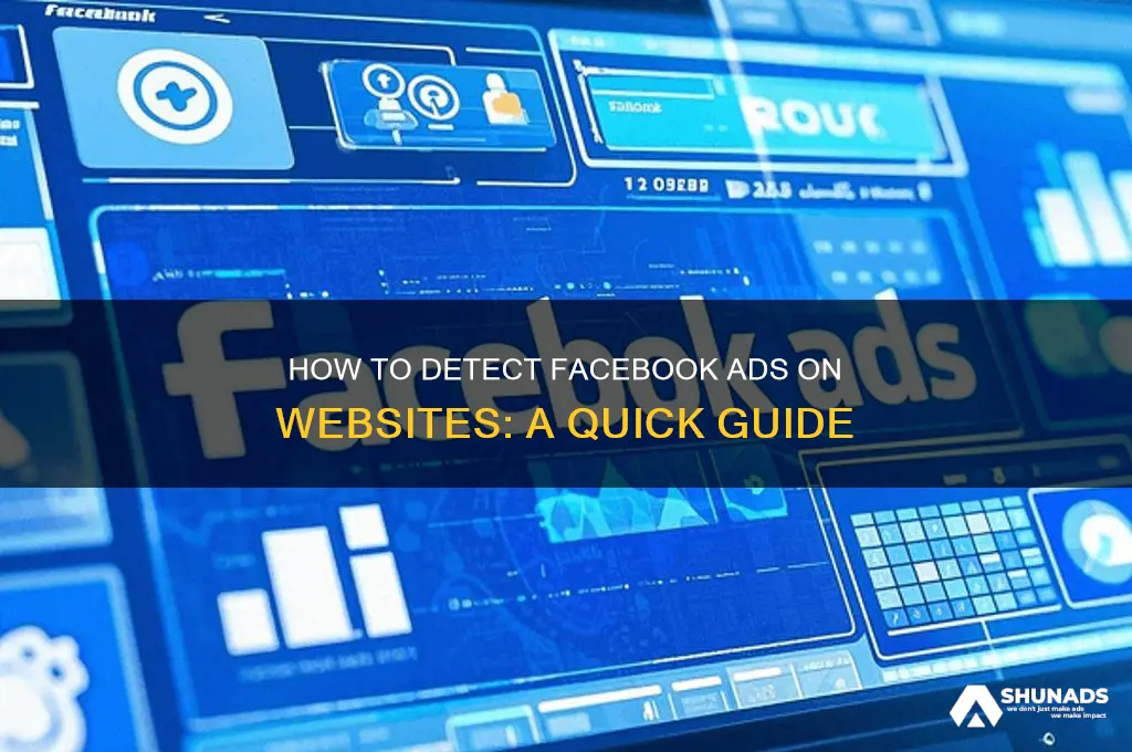 how can i see if a website uses facebook advertising