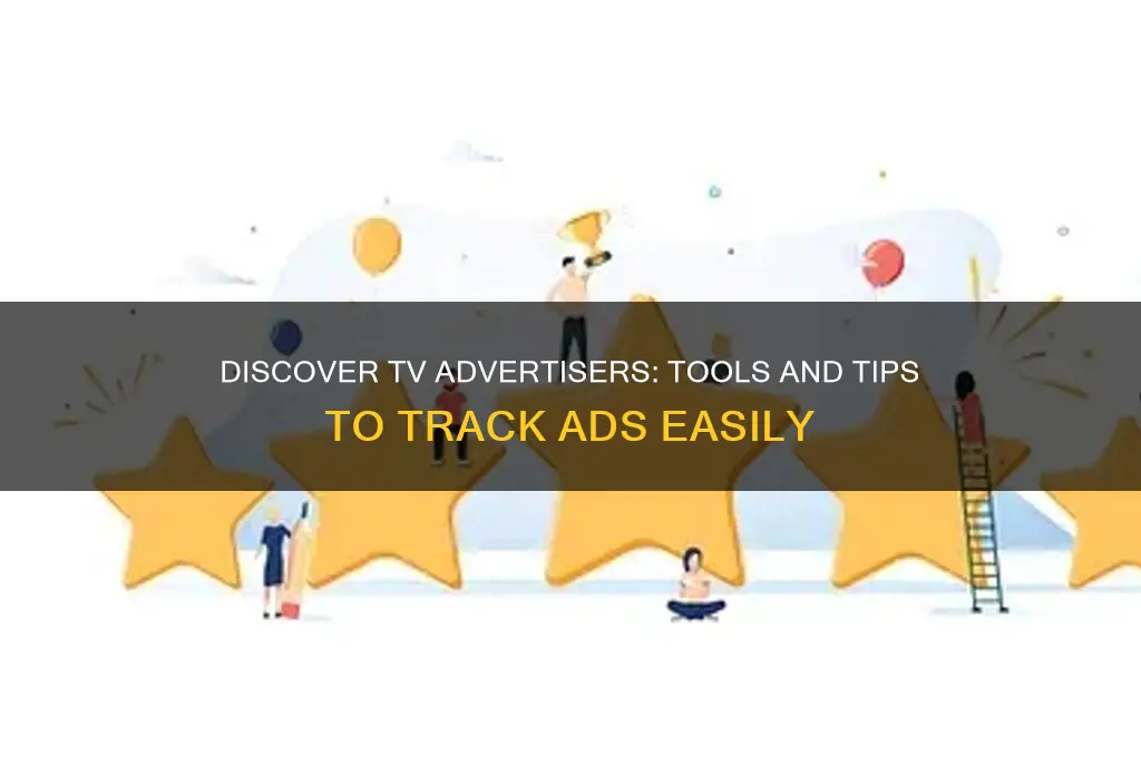 how can i see who is advertising on television