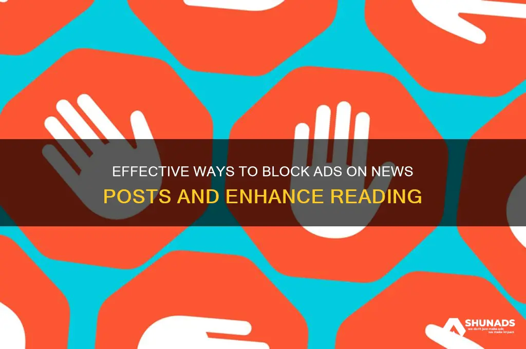 how can i stop the advertise on news post