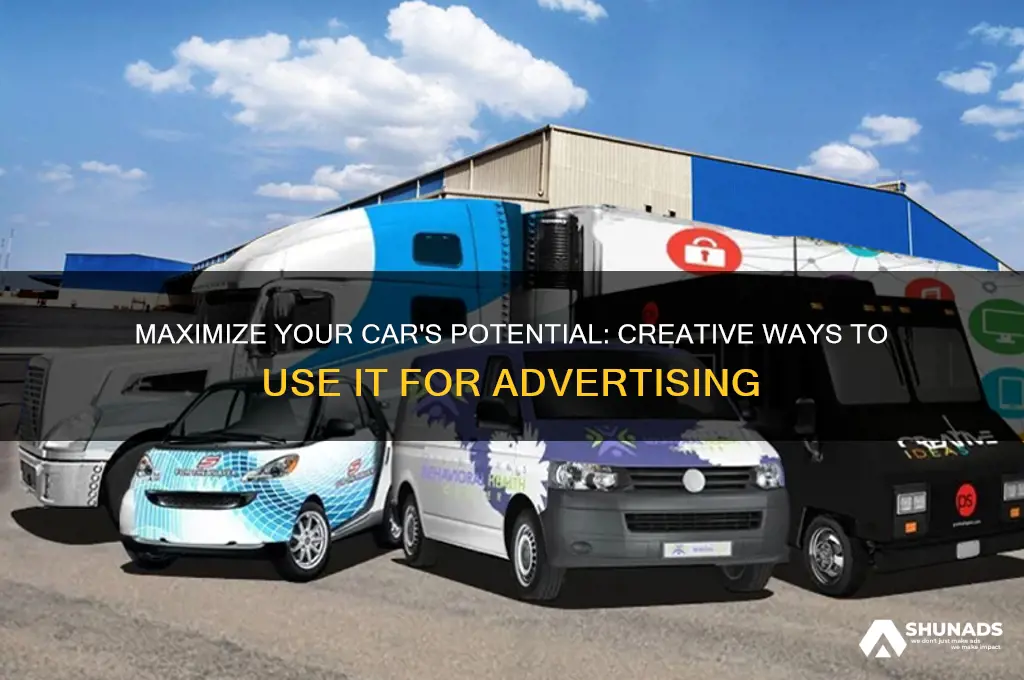 how can i use my car for advertising