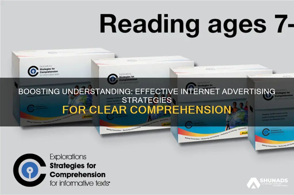 how can internet advertising be used to accomplish comprehension