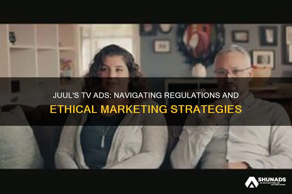 how can juul advertise on tv