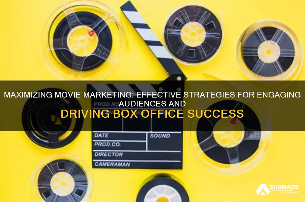how can movie advertising be used most effectively
