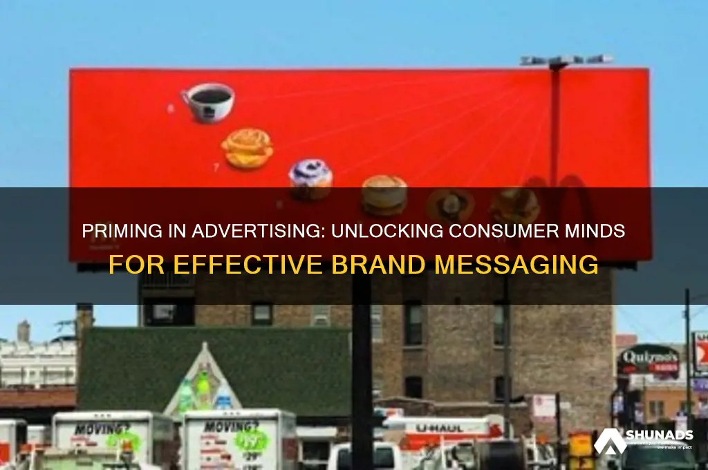 how can priming in advertising