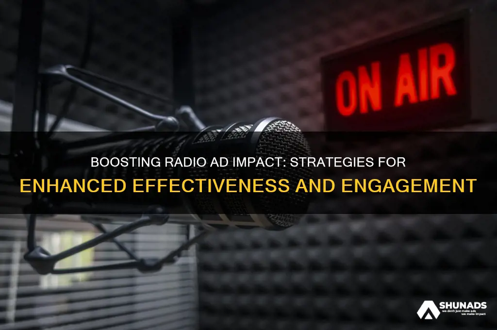 how can radio advertising be made more effective