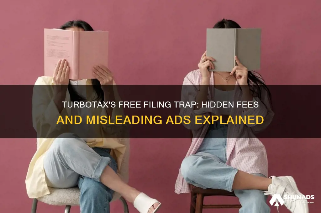 how can turbo tax advertise free filing then charge you