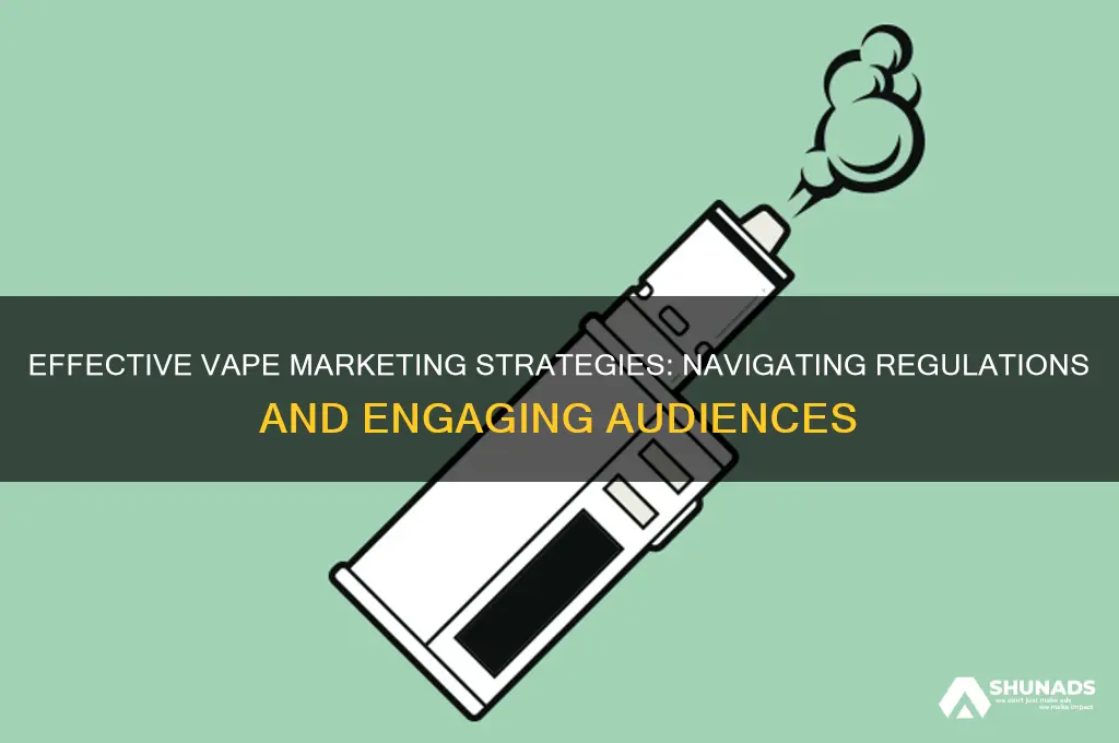 how can vape companies advertise