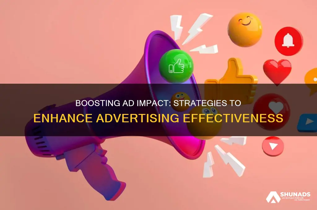 how can we improve the effectiveness of our advertising