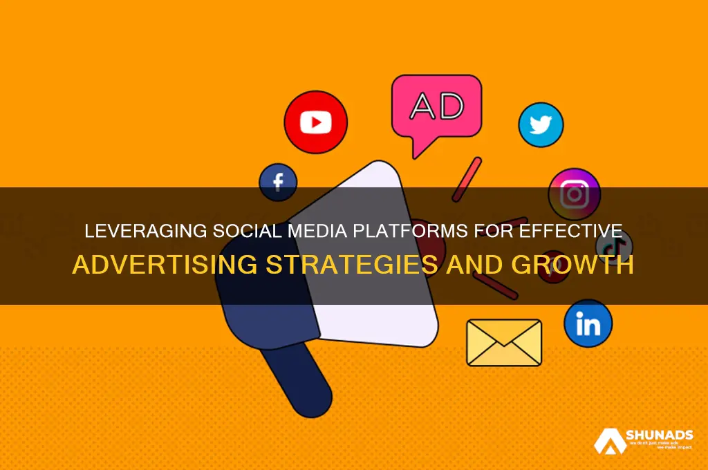 how can we use social media to advertise