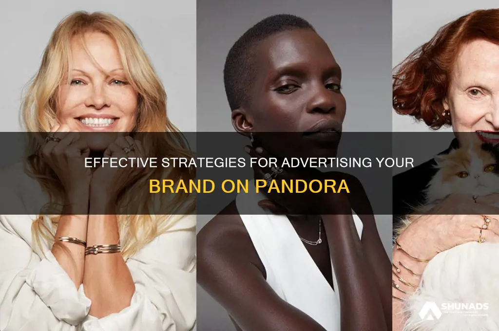 how can you advertise on pandora