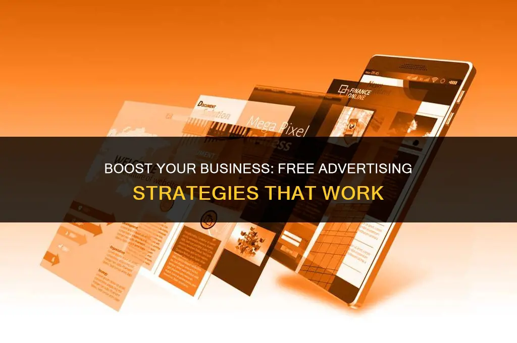 how can you advertise your business for free