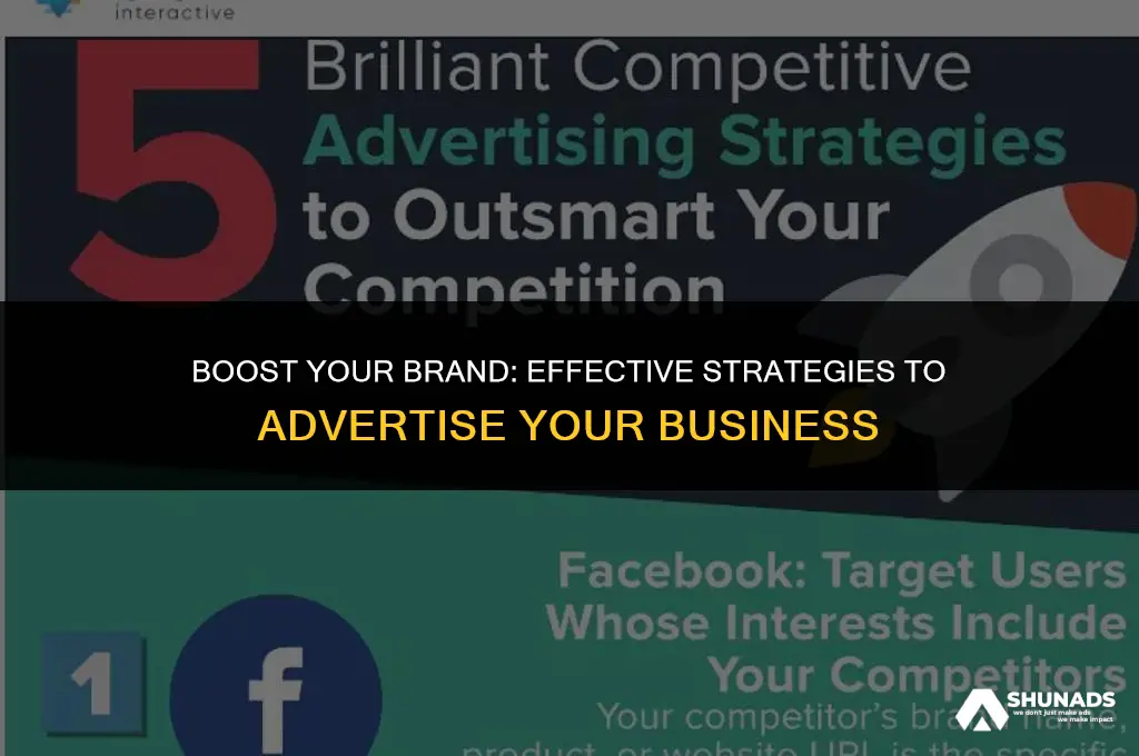 how can you advertise your business