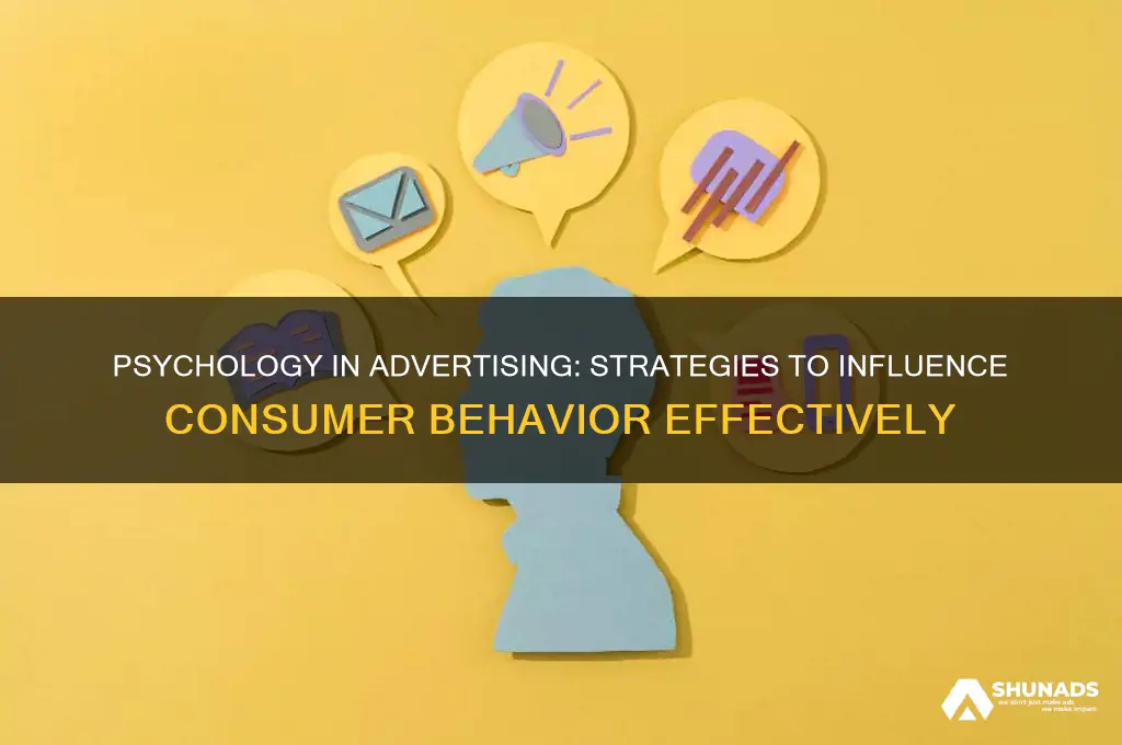 how can you implement psychology into in advertising career