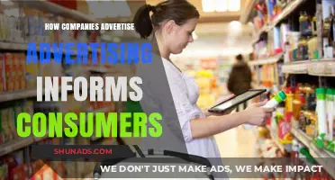 How Companies Use Advertising to Educate and Influence Consumers