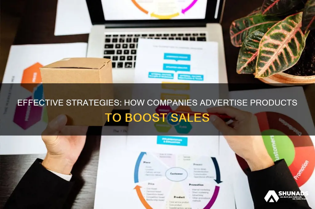 how companies advertise their products