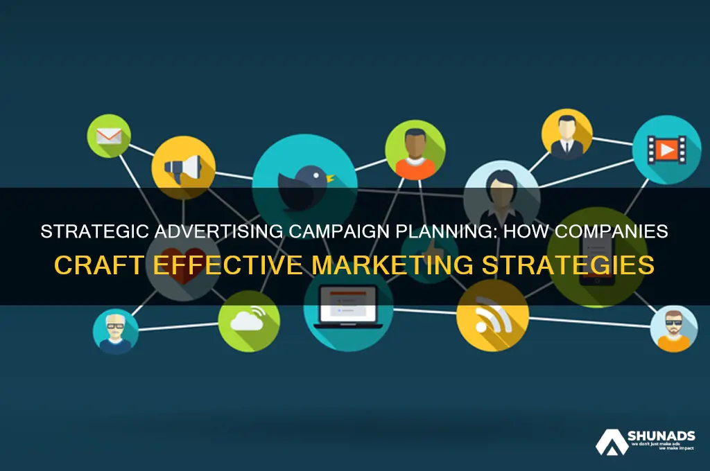 how companies do their advertising campaign planning