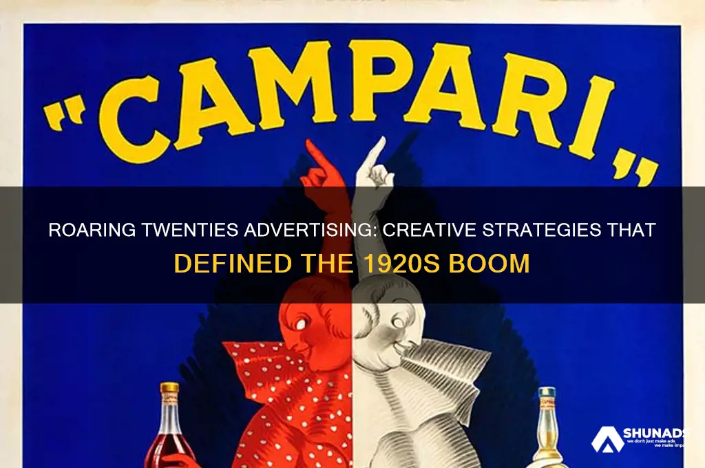 how did companies advertise in the 1920s